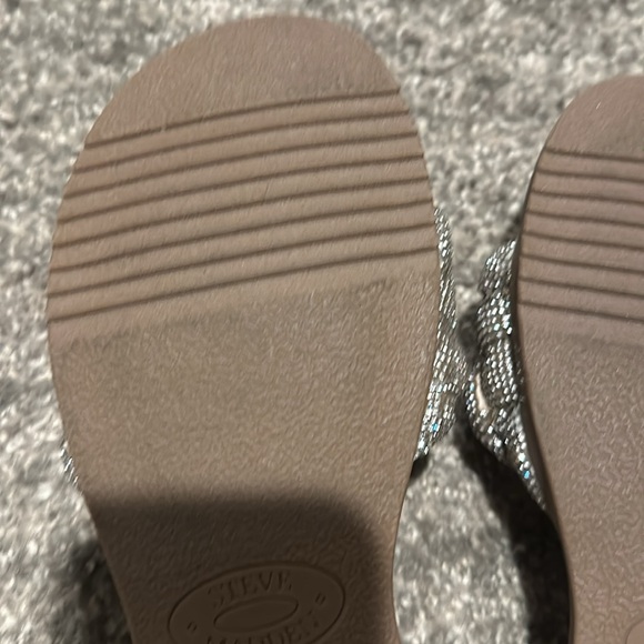 🤪SOLD 🤪Steve Madden Rhinestone Sandal Size 6 - Picture 7 of 13